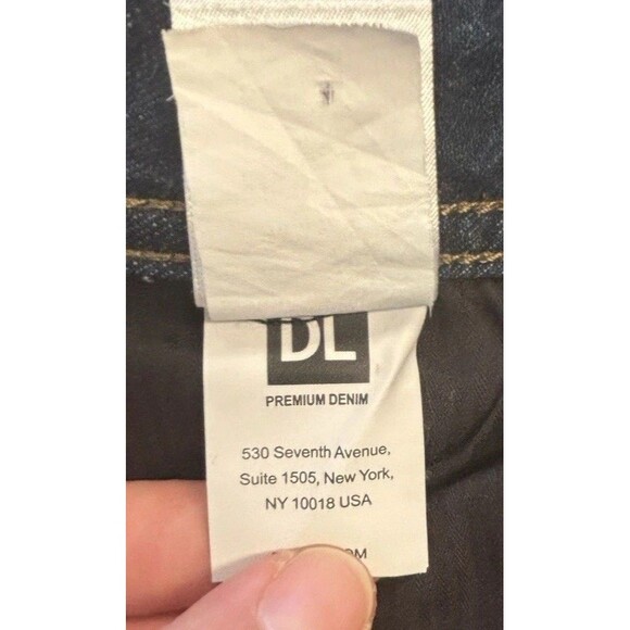 DL1961 Joy High Rise Flare 4-Way Stretch Jeans Size 29 Garland Blue - Picture 8 of 10